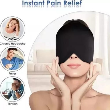 Gorro de gel para la migraña