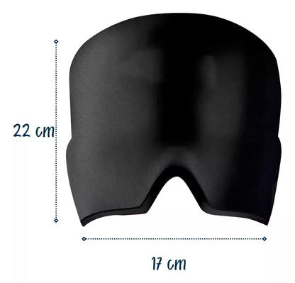 Gorro de gel para la migraña